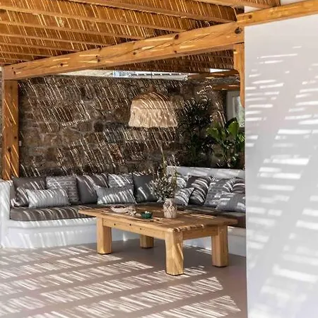 别墅 Stephanie With Heated Pool, By Red Windmill Mykonos Town