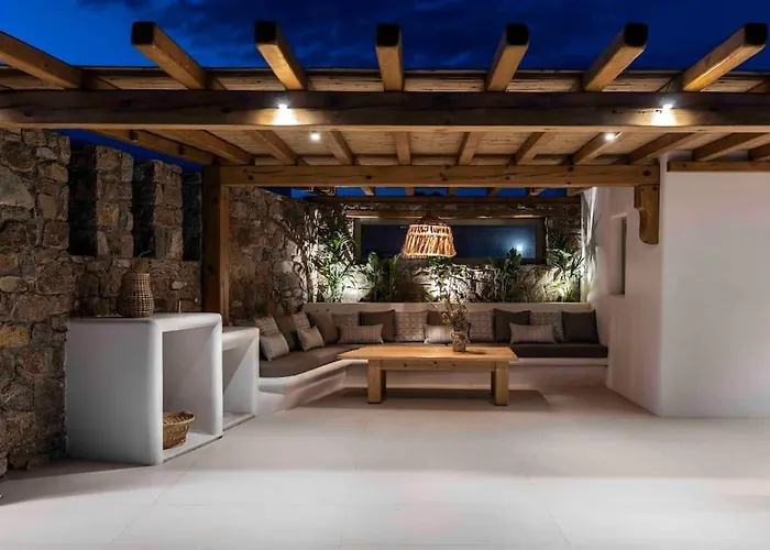 Stephanie With Heated Pool, By Red Windmill Βίλα Καλαφάτη